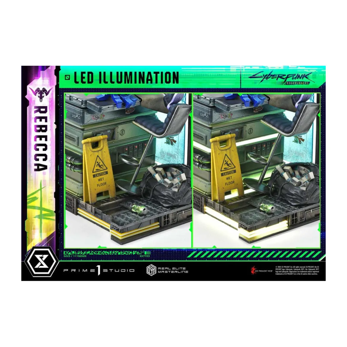 Prime 1 Studio - Cyberpunk: Edgerunners - Rebecca Deluxe Bonus Version Real Elite Masterline Series 1/4