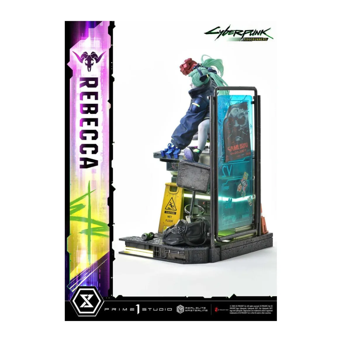 Prime 1 Studio - Cyberpunk: Edgerunners - Rebecca Deluxe Bonus Version Real Elite Masterline Series 1/4