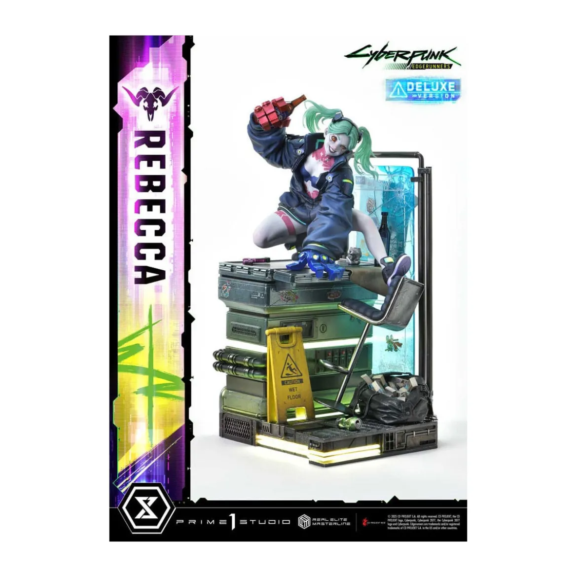 Prime 1 Studio - Cyberpunk: Edgerunners - Rebecca Deluxe Bonus Version Real Elite Masterline Series 1/4