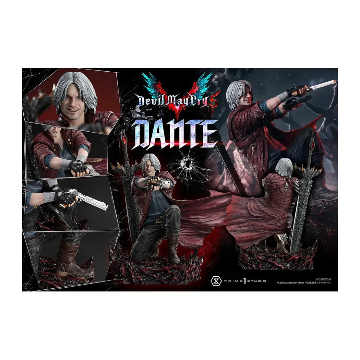 Prime 1 Studio - DANTE Bonus Ver. - Devil May Cry V Concept Masterline Series 1/6