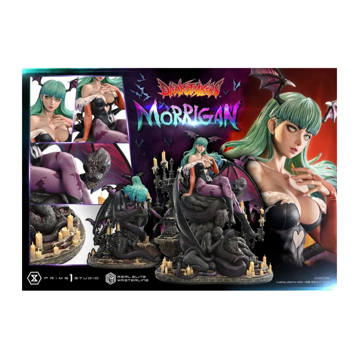 Prime 1 Studio - Darkstalkers Morrigan Bonus Version Real Elite Masterline Series 1/4