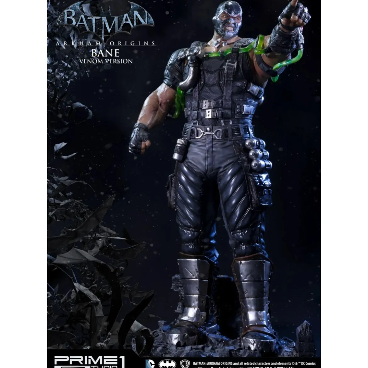 Prime 1 Studio DC Comics - BANE Venom Edition 1/3 - Batman: Arkham Origins