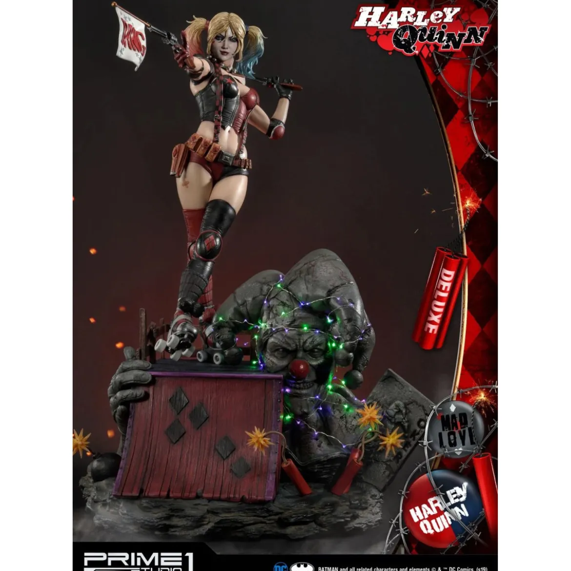Prime 1 Studio DC Comics - Harley Quinn Deluxe version 1/3