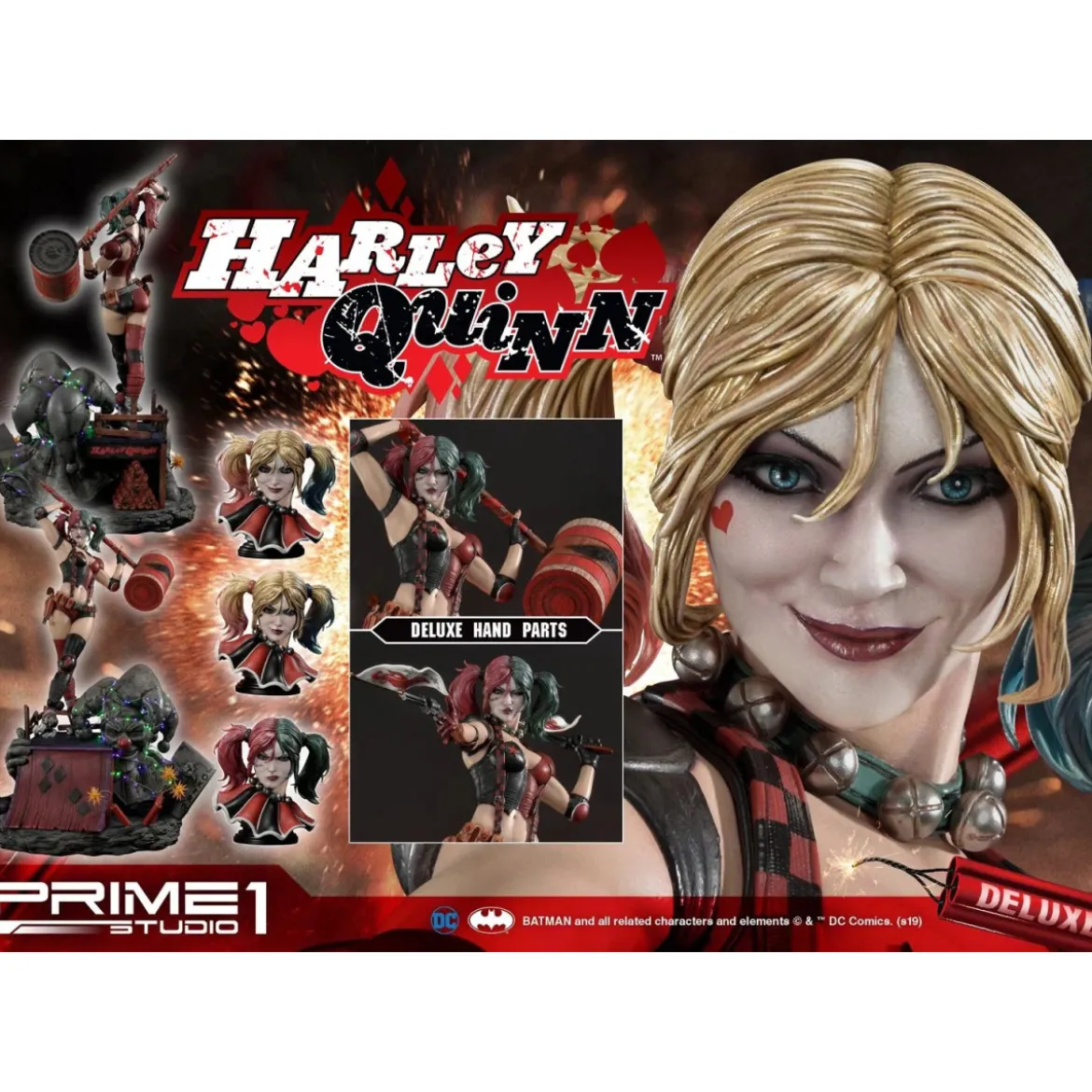 Prime 1 Studio DC Comics - Harley Quinn Deluxe version 1/3