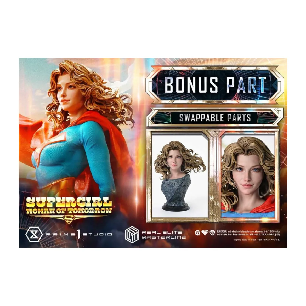 Prime 1 Studio - DC Comics - Supergirl Woman of Tomorrow Bonus Version - Real Elite Masterline Series 1/4