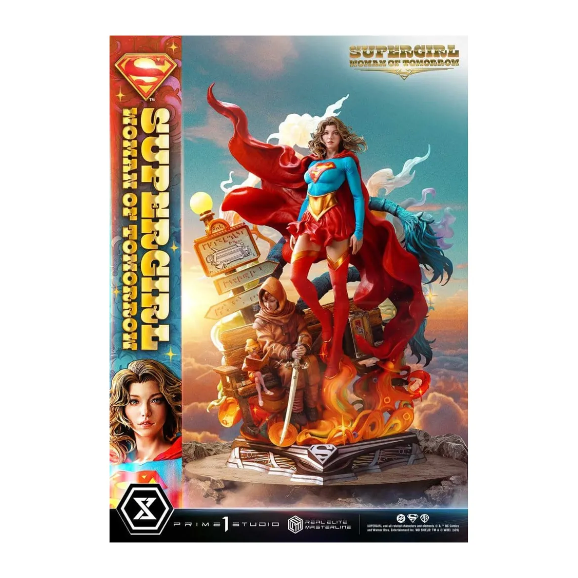 Prime 1 Studio - DC Comics - Supergirl Woman of Tomorrow Bonus Version - Real Elite Masterline Series 1/4