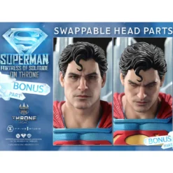 Prime 1 Studio DC Comics Throne Legacy Collection - Superman Fortress of Solitude on Throne Ultimate Bonus Version