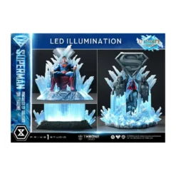 Prime 1 Studio DC Comics Throne Legacy Collection - Superman Fortress of Solitude on Throne Ultimate Version