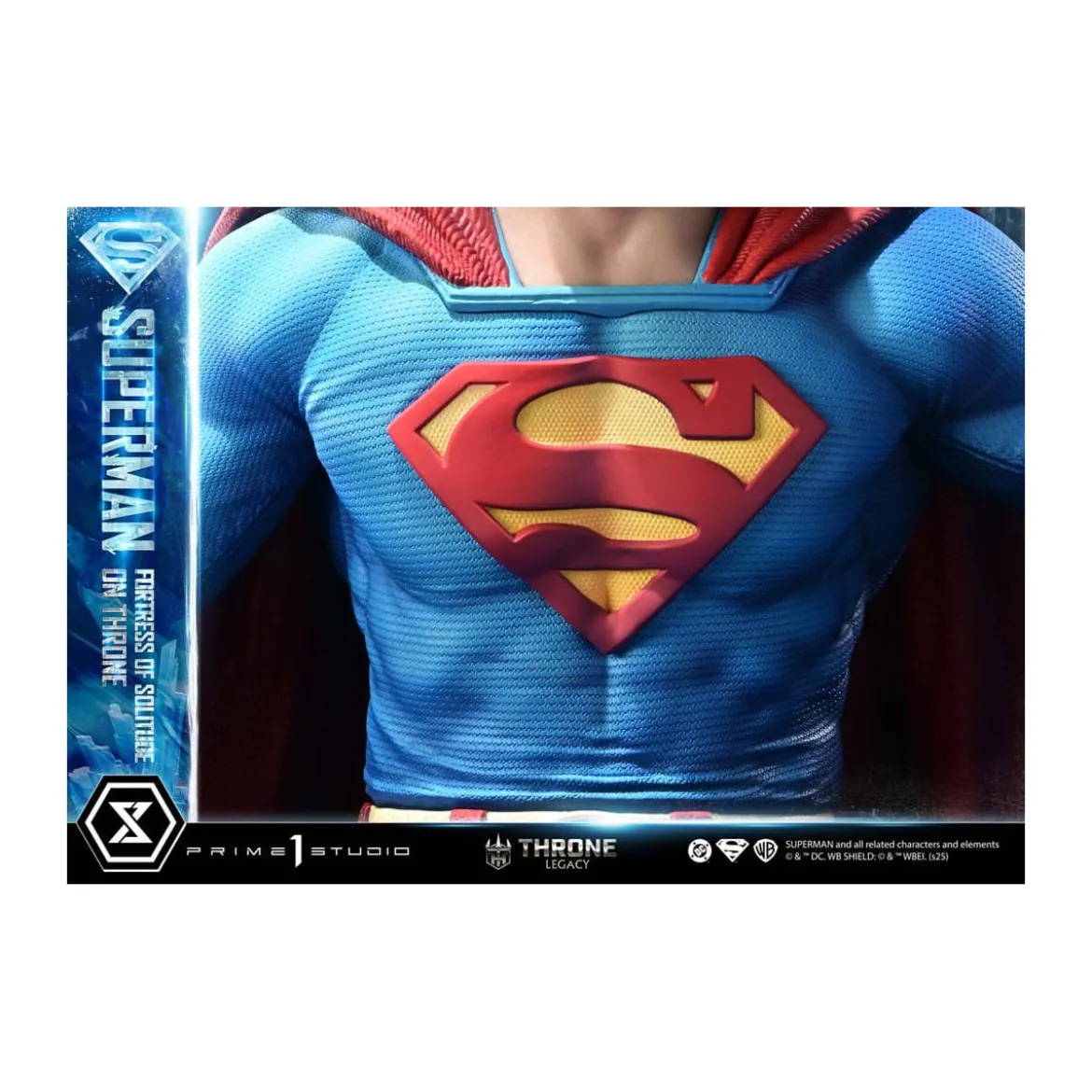 Prime 1 Studio DC Comics Throne Legacy Collection - Superman Fortress of Solitude on Throne (Design by Gabriele Dell'Otto) 1/4