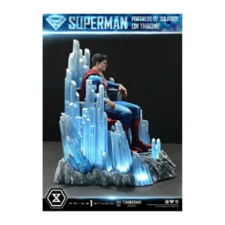 Prime 1 Studio DC Comics Throne Legacy Collection - Superman Fortress of Solitude on Throne (Design by Gabriele Dell'Otto) 1/4