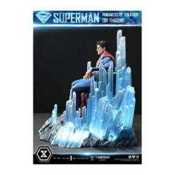 Prime 1 Studio DC Comics Throne Legacy Collection - Superman Fortress of Solitude on Throne (Design by Gabriele Dell'Otto) 1/4