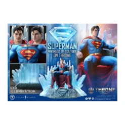 Prime 1 Studio DC Comics Throne Legacy Collection - Superman Fortress of Solitude on Throne (Design by Gabriele Dell'Otto) 1/4