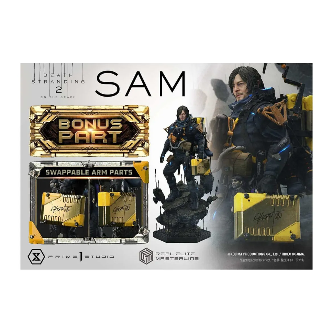 Prime 1 Studio -Death Stranding 2: On the Beach - Sam Deluxe Bonus Version Real Elite Masterline Series 1/3