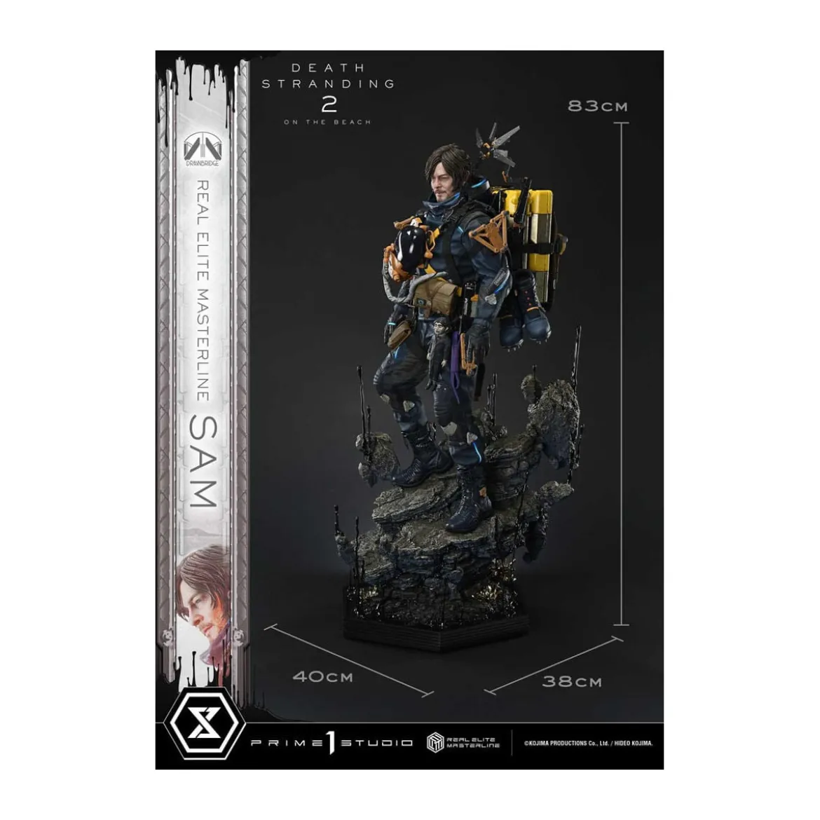 Prime 1 Studio -Death Stranding 2: On the Beach - Sam Deluxe Bonus Version Real Elite Masterline Series 1/3