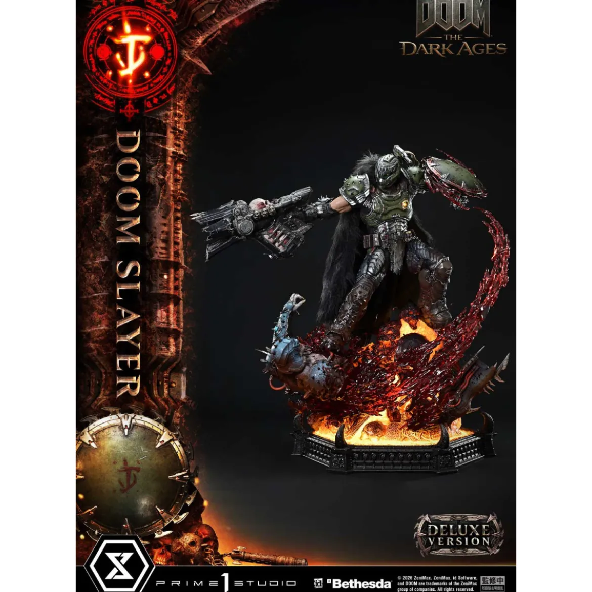 Prime 1 Studio - Doom: The Dark Ages - Doom Slayer Deluxe Bonus Version.