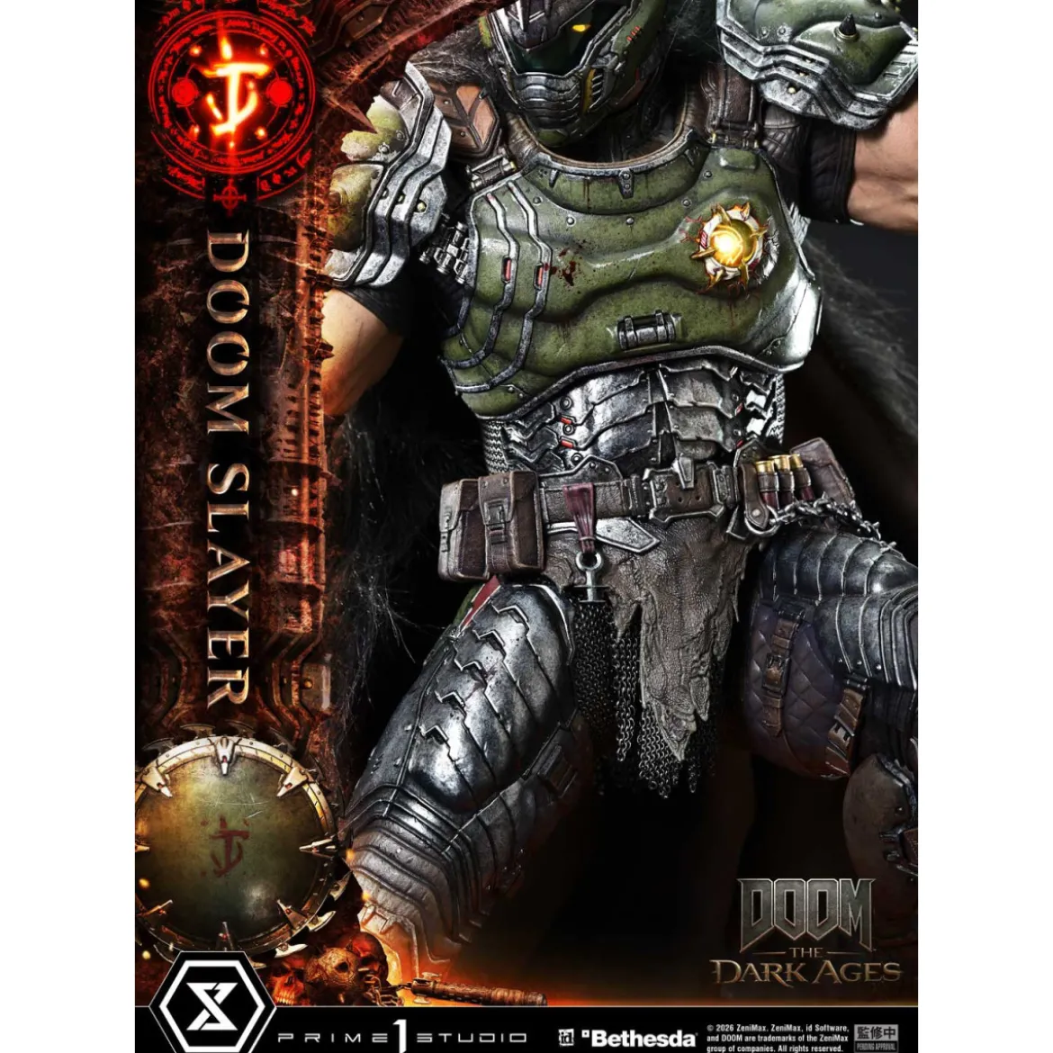 Prime 1 Studio - Doom: The Dark Ages - Doom Slayer Deluxe Bonus Version.