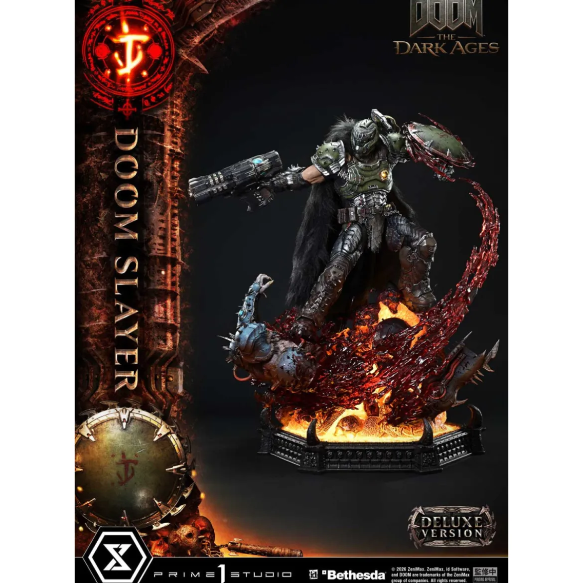 Prime 1 Studio - Doom: The Dark Ages - Doom Slayer Deluxe Bonus Version.