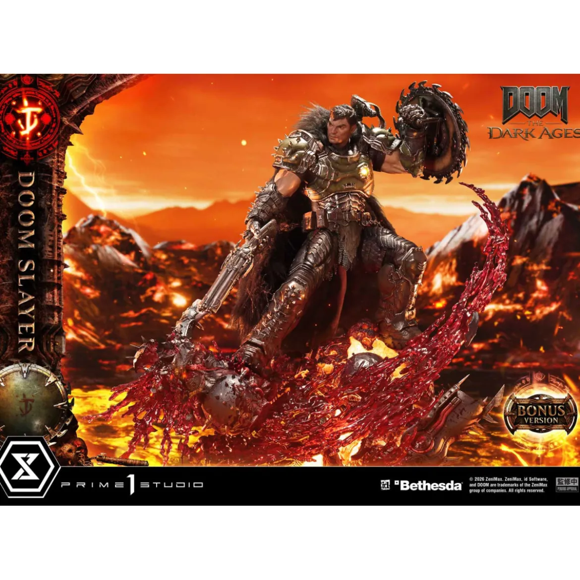 Prime 1 Studio - Doom: The Dark Ages - Doom Slayer Deluxe Bonus Version.