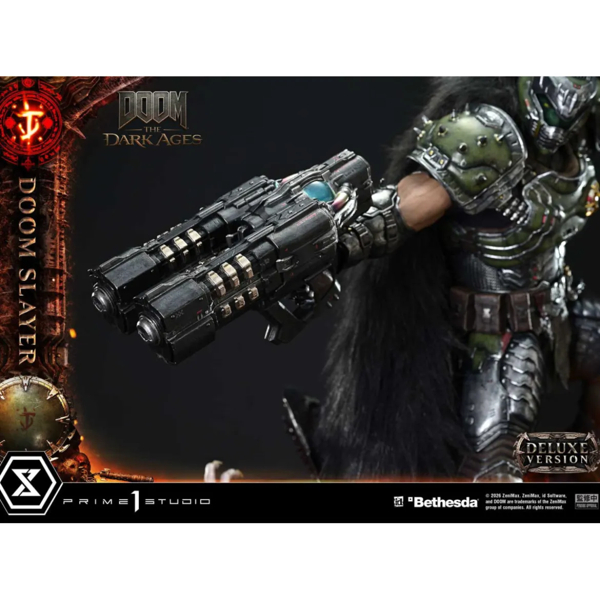 Prime 1 Studio - Doom: The Dark Ages - Doom Slayer Deluxe Bonus Version.