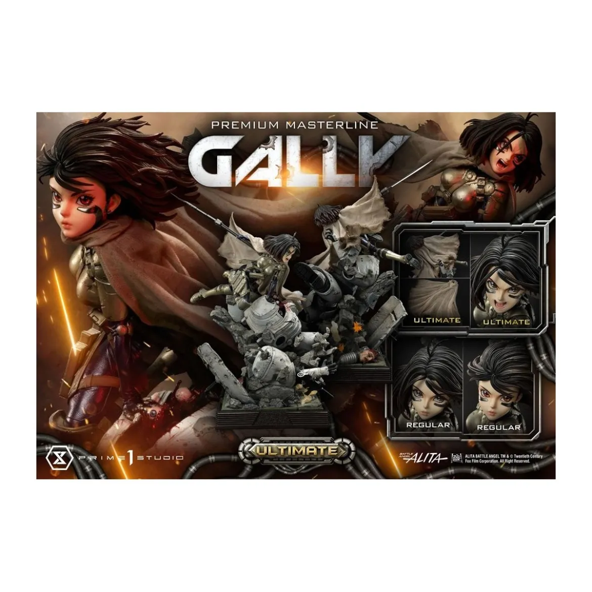 Prime 1 Studio - Gally Ultimate Version - Alita: Battle Angel statuette 1/4