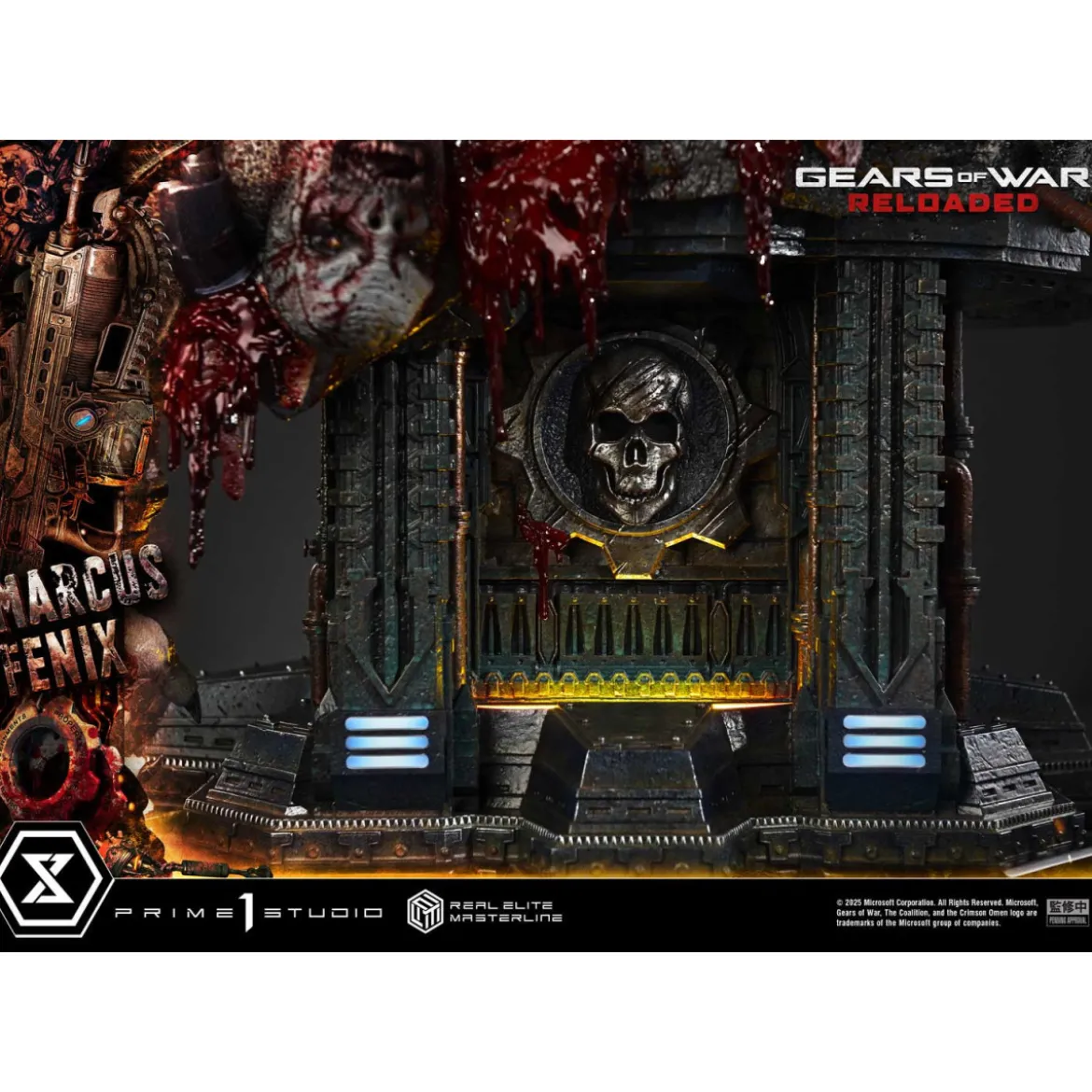 Prime 1 Studio - Gears of War Reloaded - Marcus Fenix Ultimate Bonus Version - Real Elite Masterline Series 1/3