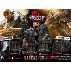Prime 1 Studio - Gears of War Reloaded - Marcus Fenix Ultimate Bonus Version - Real Elite Masterline Series 1/3