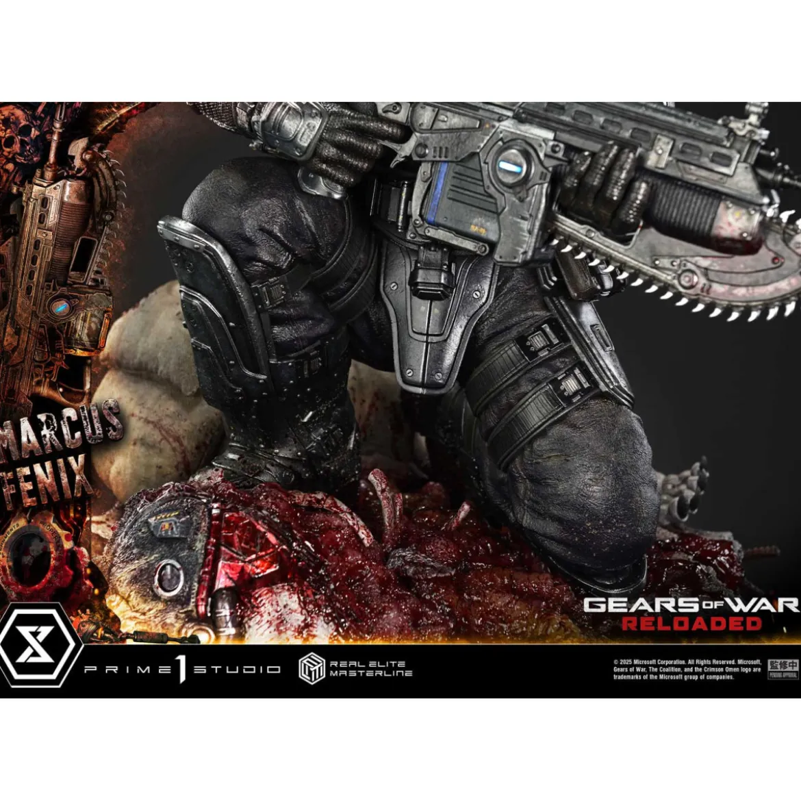 Prime 1 Studio - Gears of War Reloaded - Marcus Fenix Ultimate Bonus Version - Real Elite Masterline Series 1/3