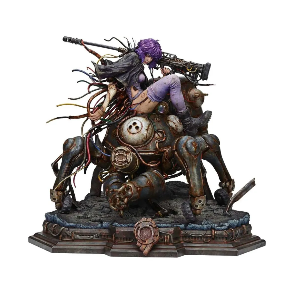 Prime 1 Studio Ghost in the Shell SAC - Motoko Kusanagi & Tachikoma Bonus Version - The Legend of Beauty and the Beast