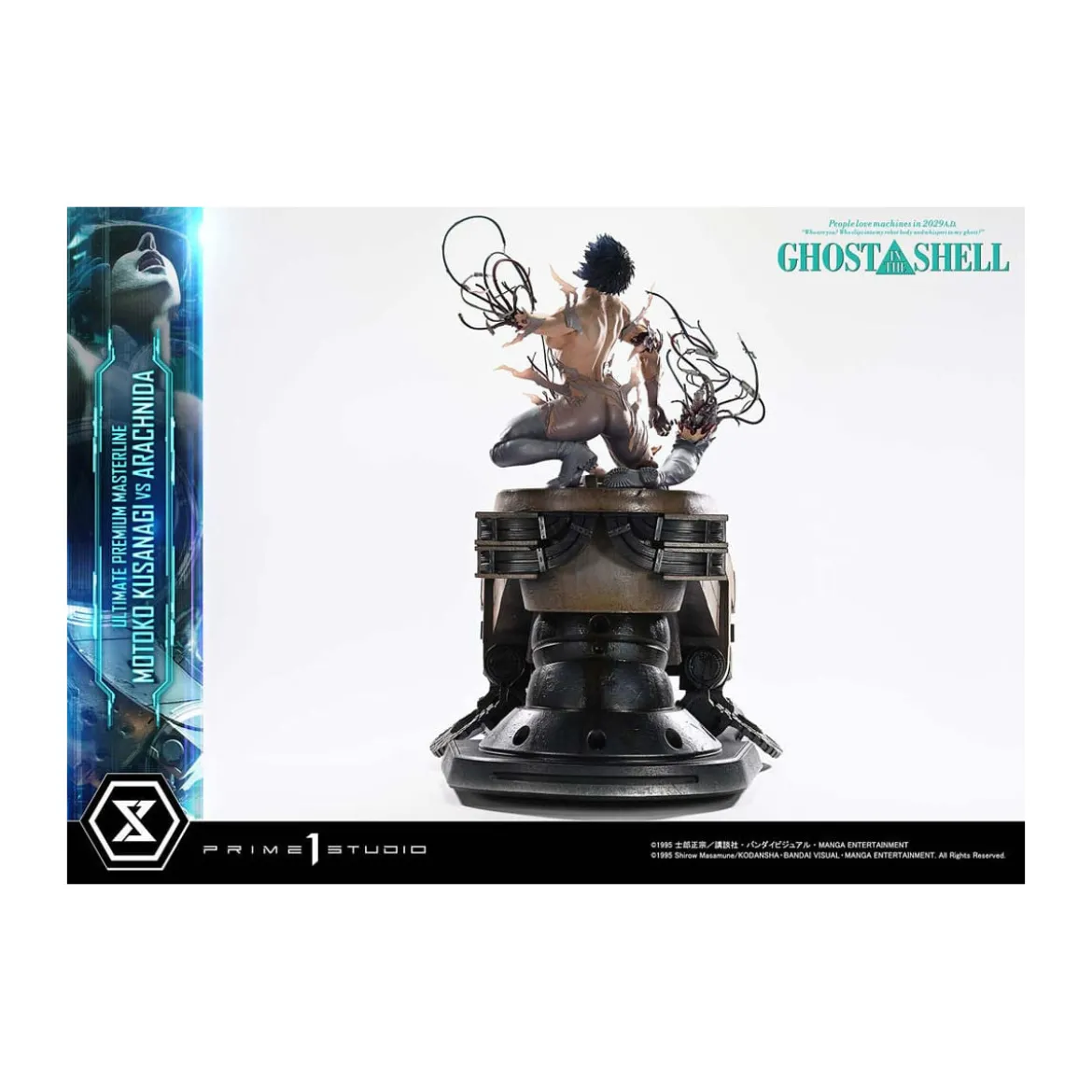 Prime 1 Studio Ghost in the Shell - Motoko Kusanagi vs Arachnida Bonus Version Ultimate Premium Masterline Series 1/4