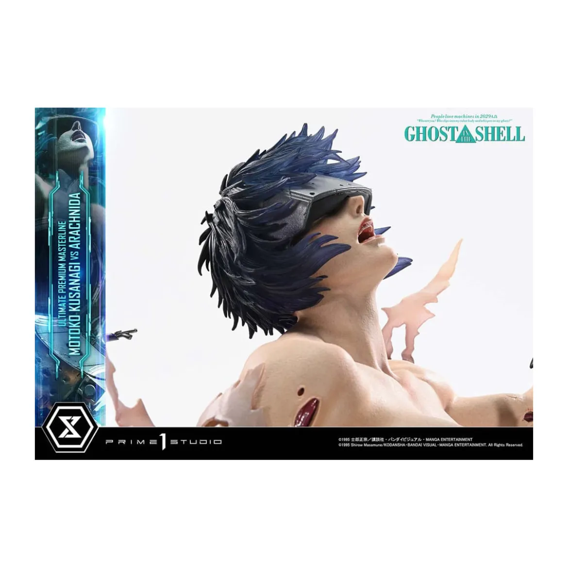 Prime 1 Studio Ghost in the Shell - Motoko Kusanagi vs Arachnida Bonus Version Ultimate Premium Masterline Series 1/4