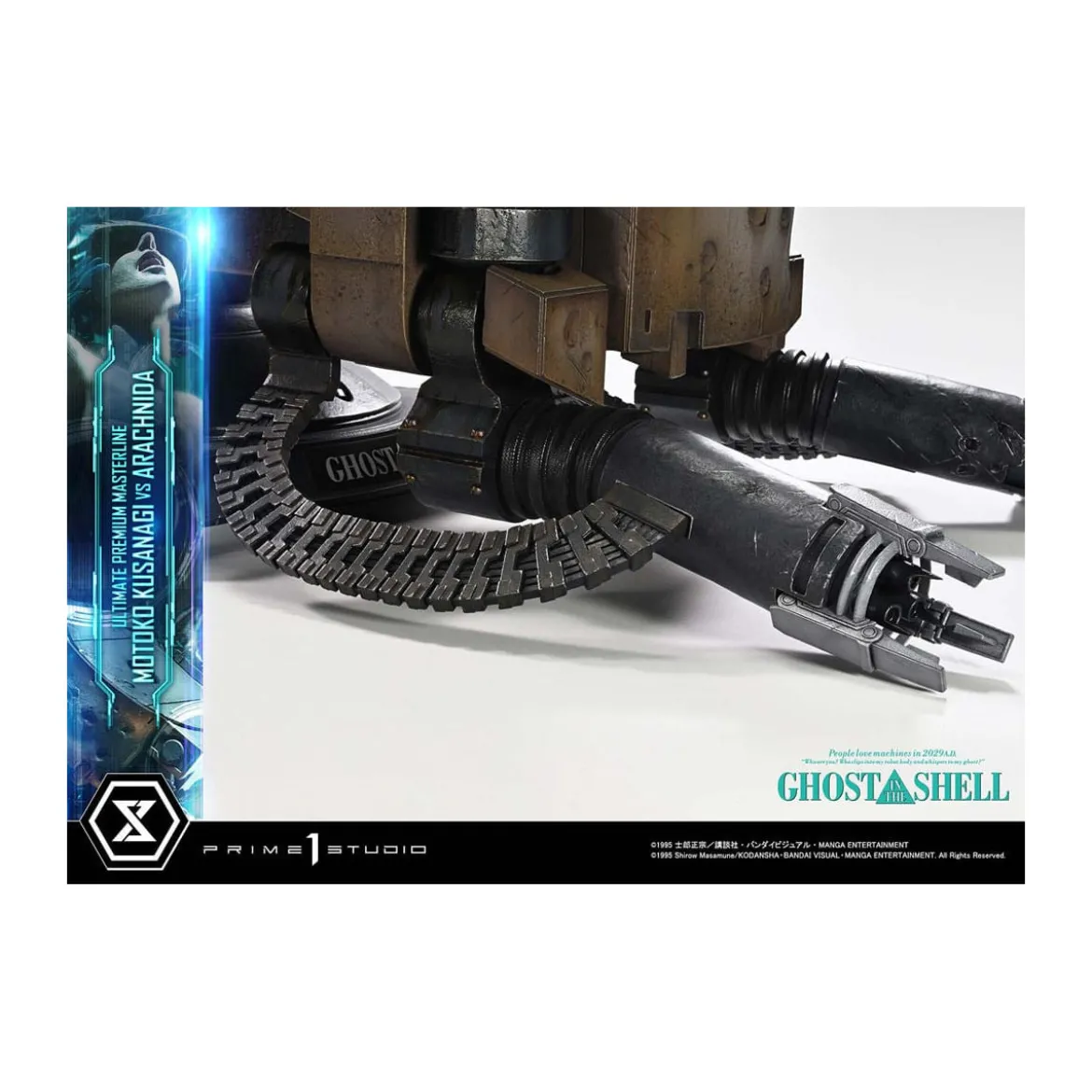 Prime 1 Studio Ghost in the Shell - Motoko Kusanagi vs Arachnida Bonus Version Ultimate Premium Masterline Series 1/4