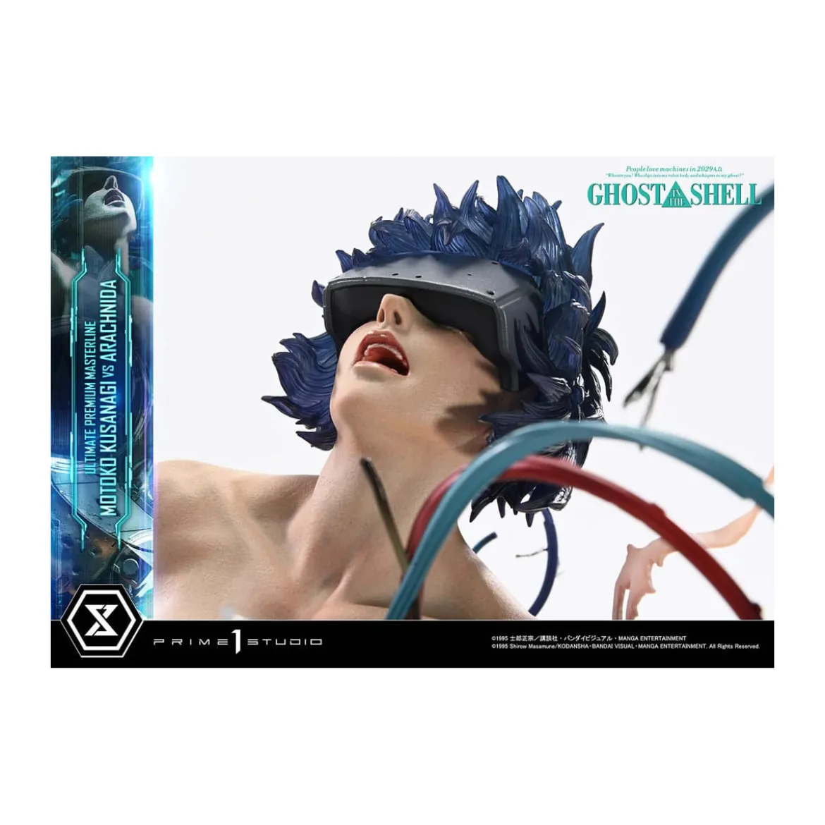 Prime 1 Studio Ghost in the Shell - Motoko Kusanagi vs Arachnida Bonus Version Ultimate Premium Masterline Series 1/4
