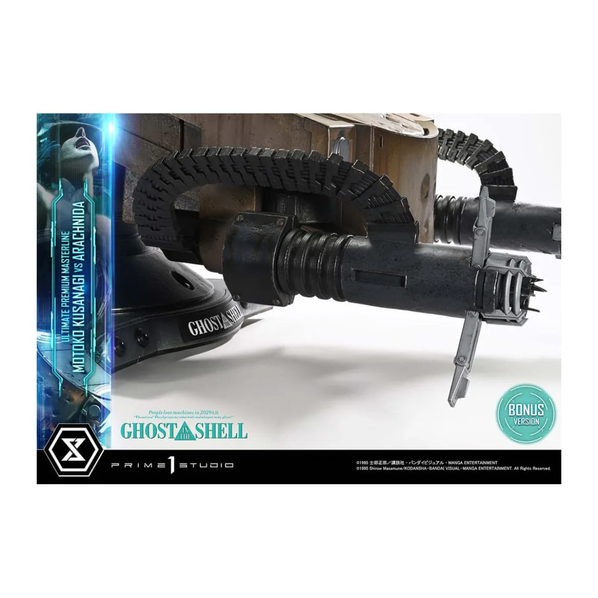 Prime 1 Studio Ghost in the Shell - Motoko Kusanagi vs Arachnida Bonus Version Ultimate Premium Masterline Series 1/4