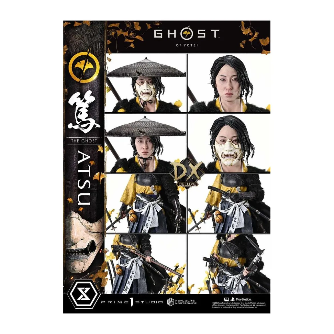 Prime 1 Studio - Ghost of Yotei - Atsu DX Bonus Version - Real Elite Masterline Series 1/4
