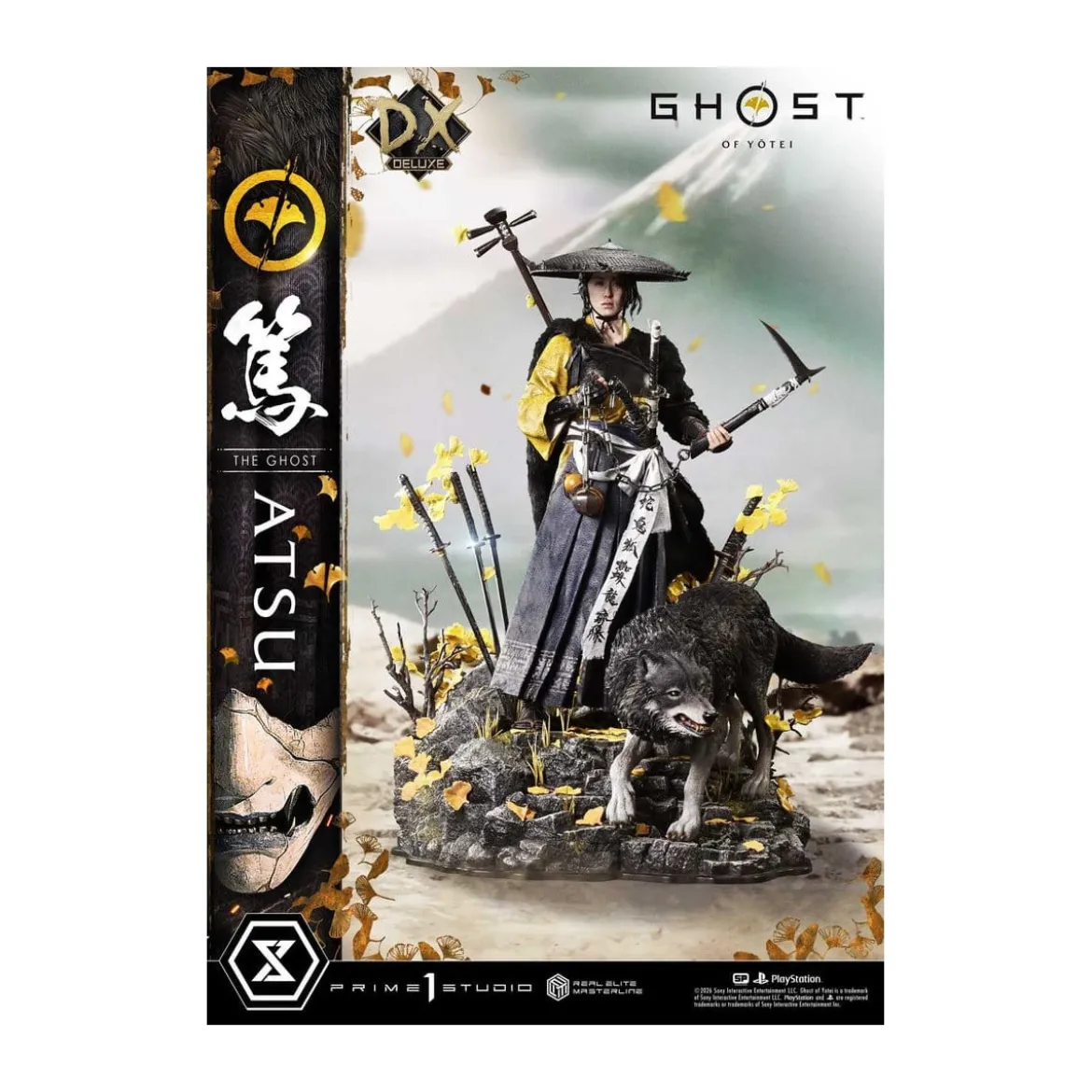 Prime 1 Studio - Ghost of Yotei - Atsu DX Bonus Version - Real Elite Masterline Series 1/4
