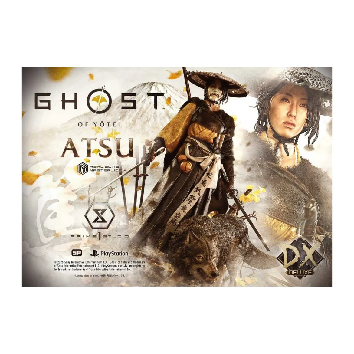 Prime 1 Studio - Ghost of Yotei - Atsu DX Bonus Version - Real Elite Masterline Series 1/4