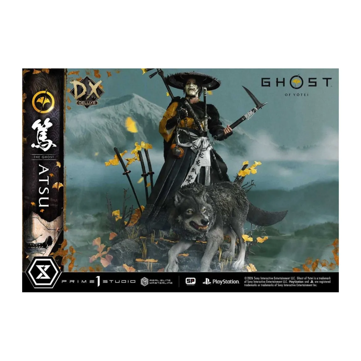 Prime 1 Studio - Ghost of Yotei - Atsu DX Bonus Version - Real Elite Masterline Series 1/4