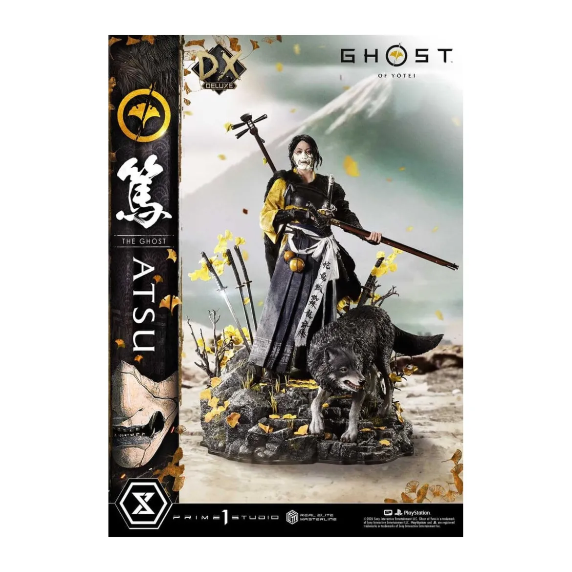Prime 1 Studio - Ghost of Yotei - Atsu DX Bonus Version - Real Elite Masterline Series 1/4