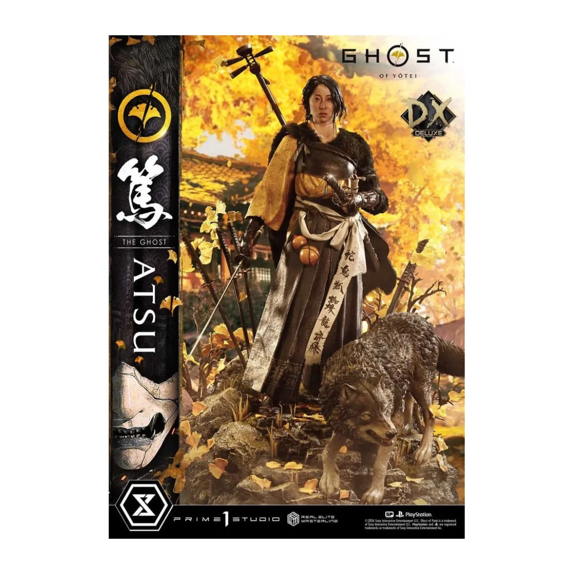 Prime 1 Studio - Ghost of Yotei - Atsu DX Bonus Version - Real Elite Masterline Series 1/4