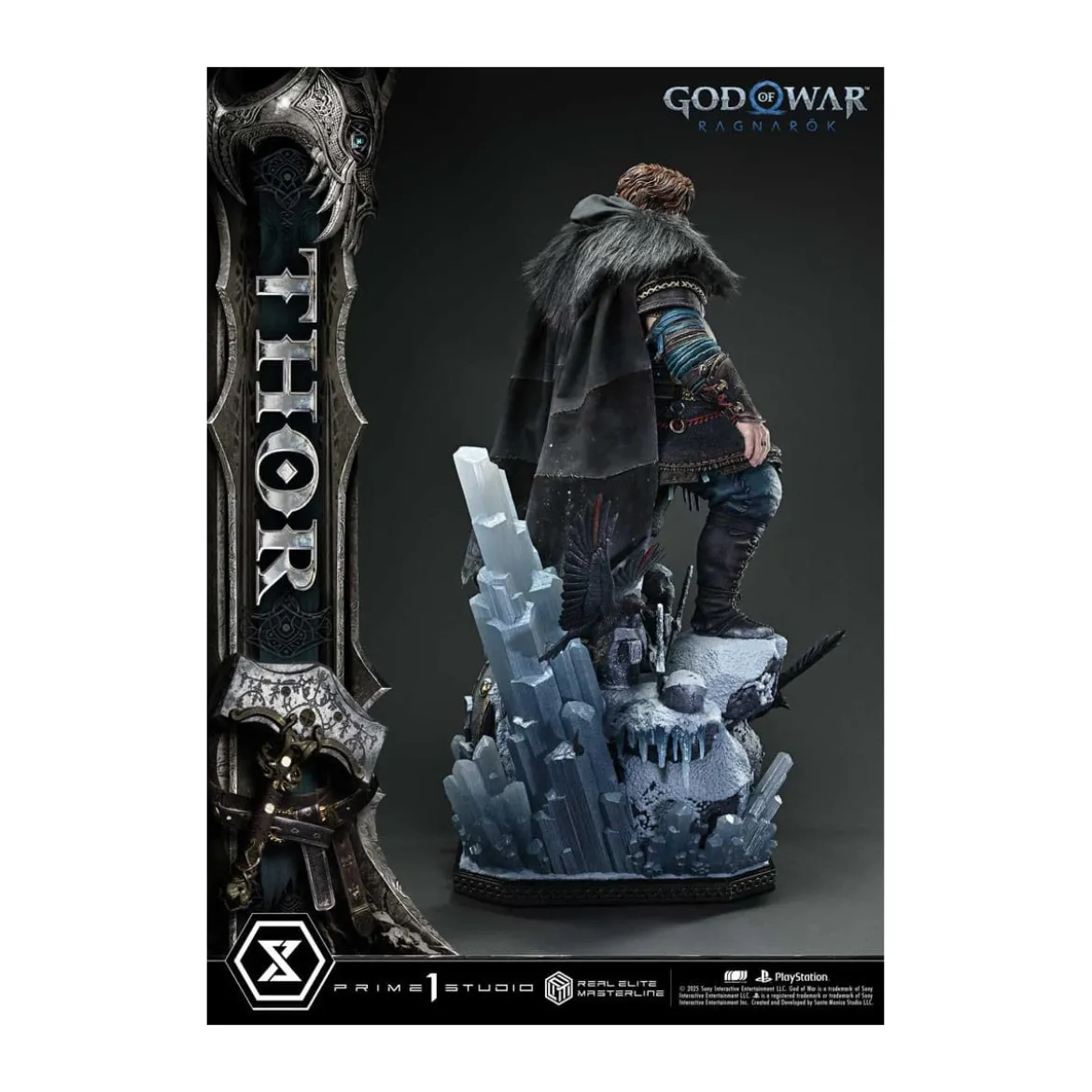 Prime 1 Studio - God of War: Ragnarok - Thor Deluxe Bonus Version - Real Elite Masterline Series 1/3