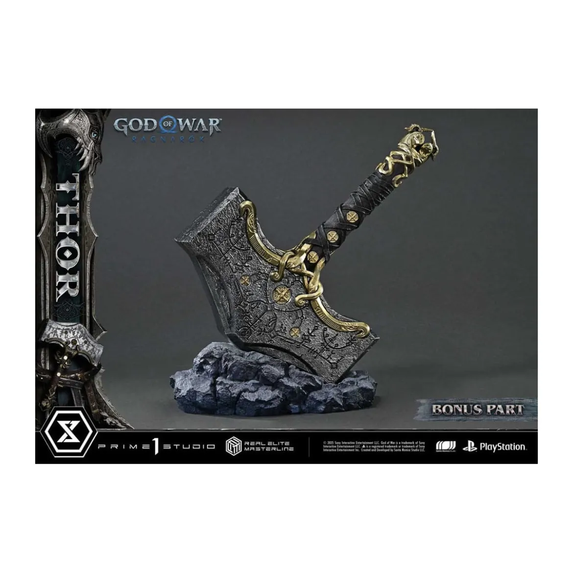 Prime 1 Studio - God of War: Ragnarok - Thor Deluxe Bonus Version - Real Elite Masterline Series 1/3
