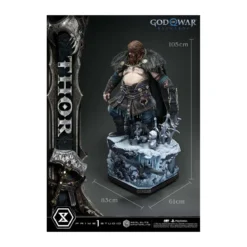 Prime 1 Studio - God of War: Ragnarok - Thor Deluxe Bonus Version - Real Elite Masterline Series 1/3