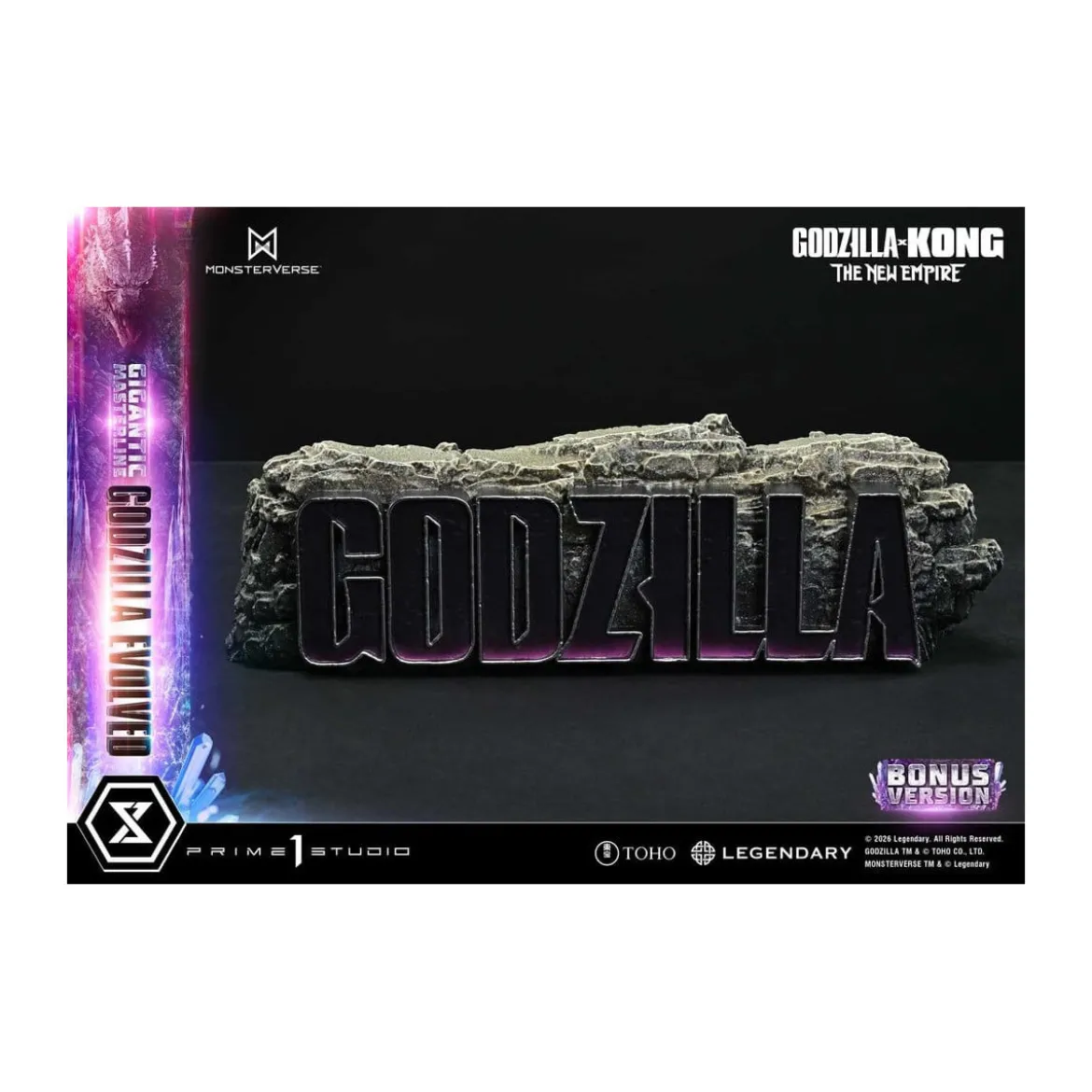 Prime 1 Studio - Godzilla Evolved Bonus Ver. - Godzilla x Kong: The New Empire Gigantic Masterline Series