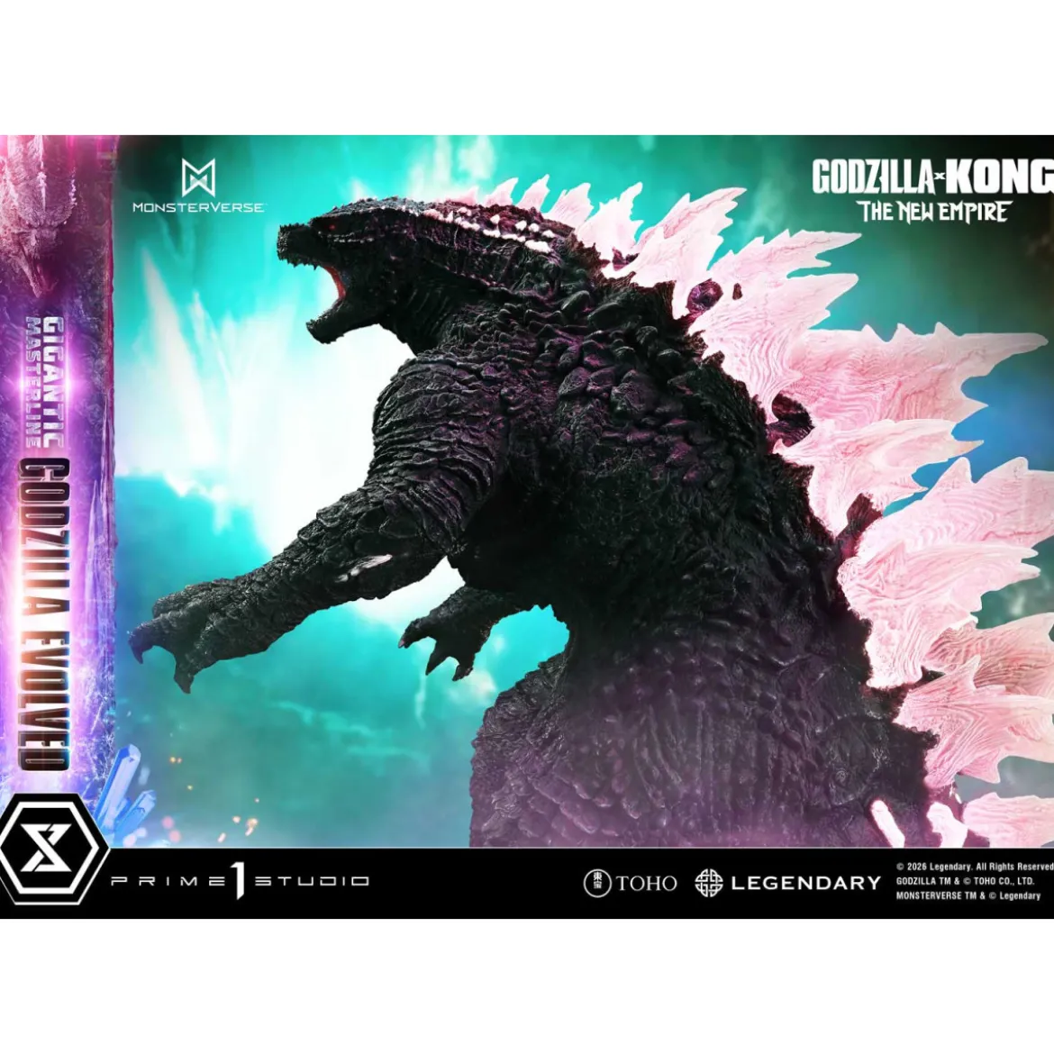 Prime 1 Studio - Godzilla Evolved Bonus Ver. - Godzilla x Kong: The New Empire Gigantic Masterline Series