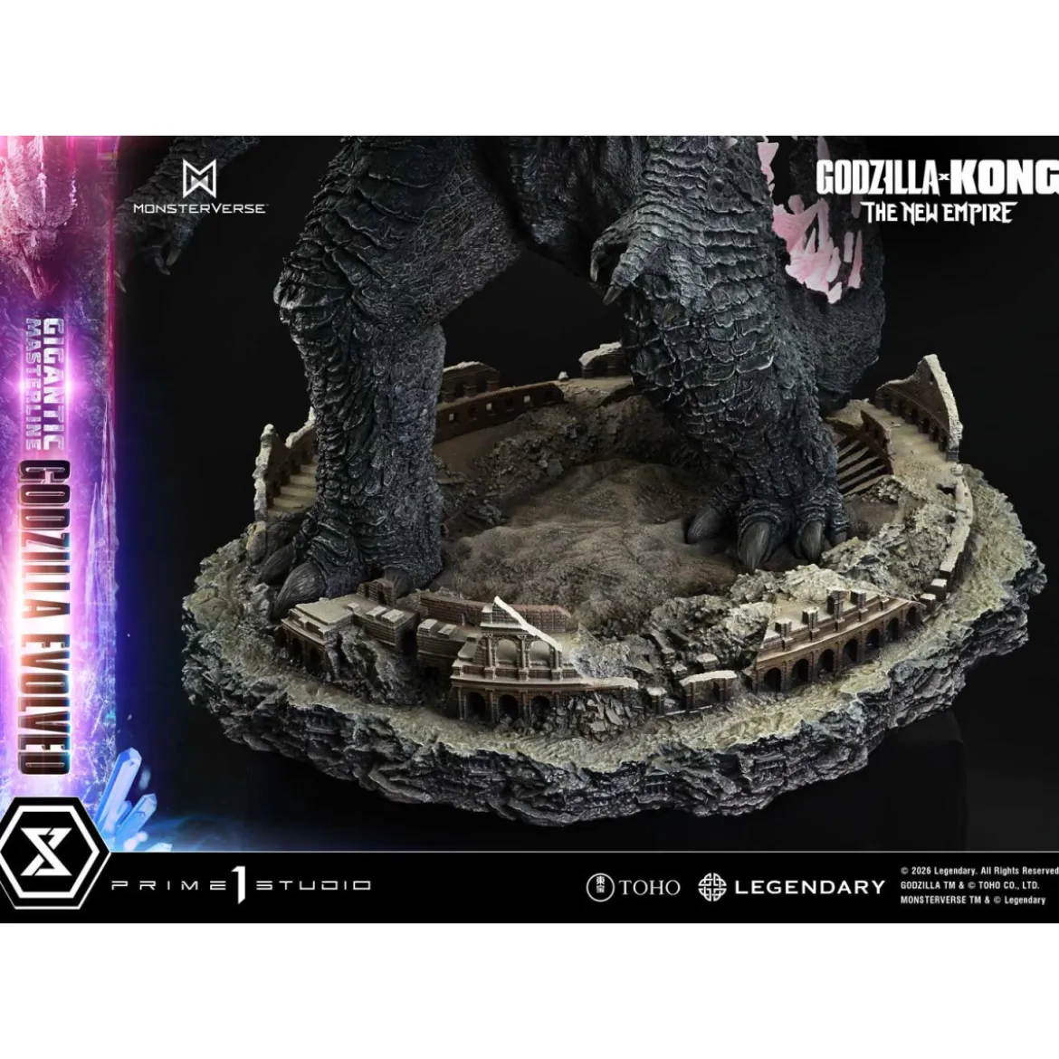 Prime 1 Studio - Godzilla Evolved Bonus Ver. - Godzilla x Kong: The New Empire Gigantic Masterline Series