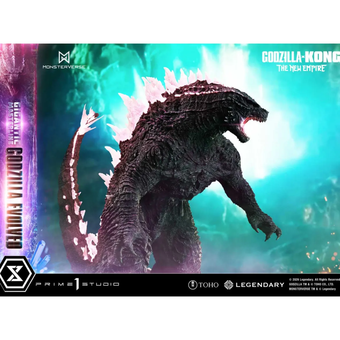 Prime 1 Studio - Godzilla Evolved Bonus Ver. - Godzilla x Kong: The New Empire Gigantic Masterline Series