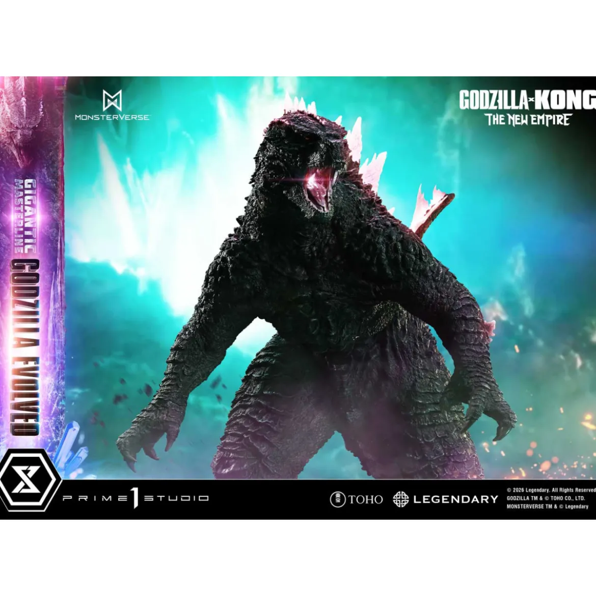 Prime 1 Studio - Godzilla Evolved Bonus Ver. - Godzilla x Kong: The New Empire Gigantic Masterline Series