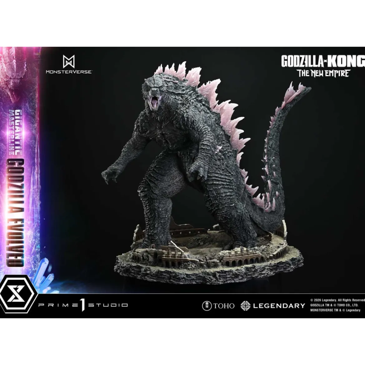 Prime 1 Studio - Godzilla Evolved Bonus Ver. - Godzilla x Kong: The New Empire Gigantic Masterline Series