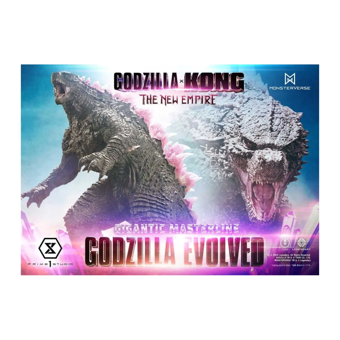Prime 1 Studio - Godzilla Evolved Bonus Ver. - Godzilla x Kong: The New Empire Gigantic Masterline Series