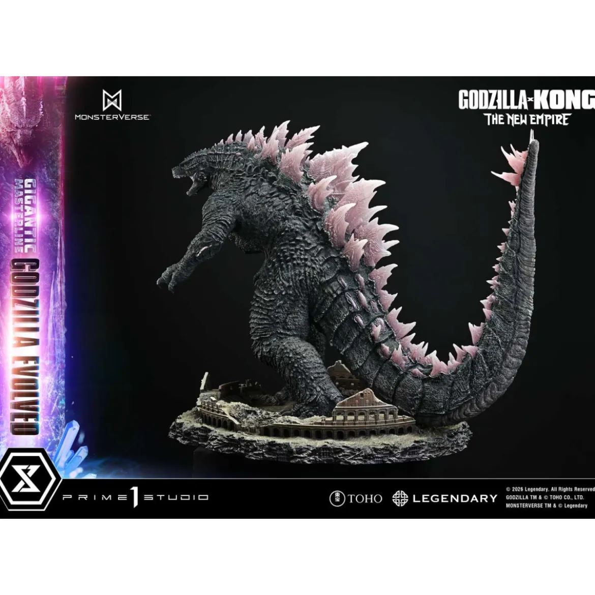 Prime 1 Studio - Godzilla Evolved Bonus Ver. - Godzilla x Kong: The New Empire Gigantic Masterline Series